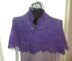 LACY LAVENDER CAPELET