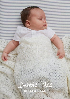 Debbie Bliss Heirloom Christening Shawl PDF