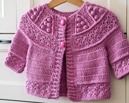 Grape Cardigan