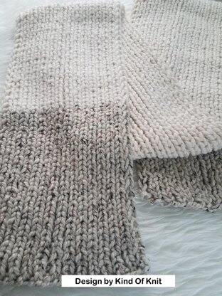 Monterey Chunky Knitted Scarf