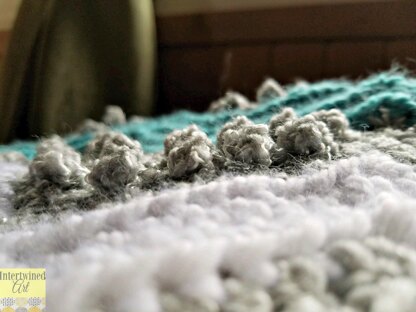 Tons of Texture Chevron Baby Blanket
