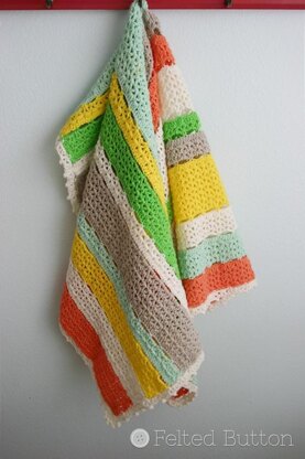 Citrus Stripe Blanket