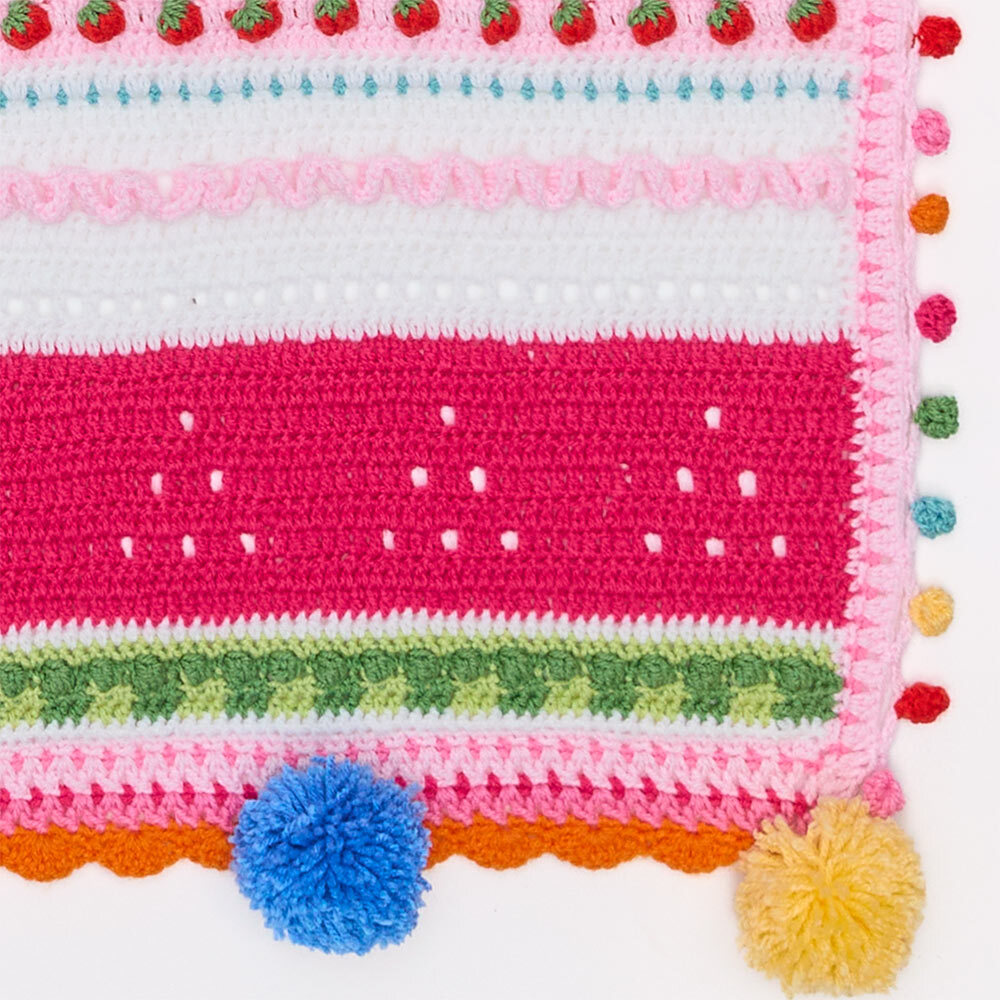 Sirdar Summer Picnic Blanket CAL - Crochet Along - view 7