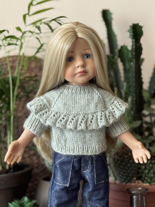 Pullover Butterfly for Gotz Little Kidz