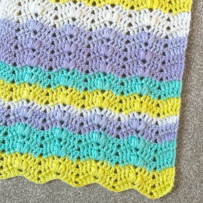 Gemstone Ripple Blanket