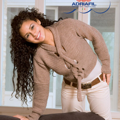 Madesimo Pullover in Adriafil New Zealand Solids - Downloadable PDF