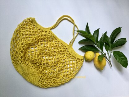 Market crochet bag