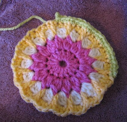 Framed Flower (IVES) Tutorial--Crochet