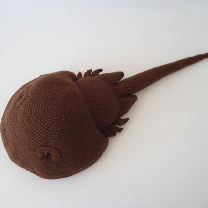 Horseshoe Crab Amigurumi Crochet Pattern by OohLookItsARabbit