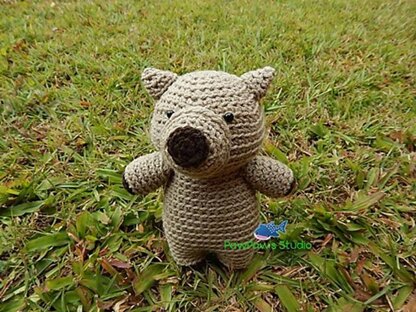 Amigurumi Wombat Pattern No.59