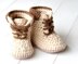 Baby Booties Timberland Style
