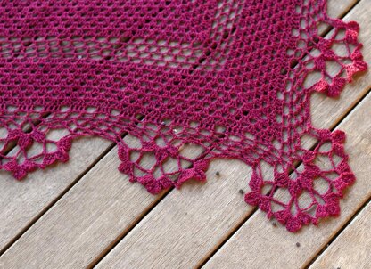 Evening Delight shawl