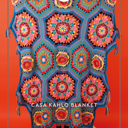 Paintbox Yarns Casa Kahlo Blanket PDF (Free)