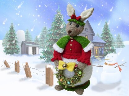 Rebecca Christmas Rabbit