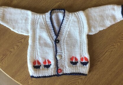 Sail boat Cardigan