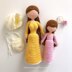 Mother & Daughter Willow Tree Inspired Dolls