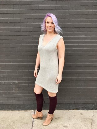 No seam sweater Dress