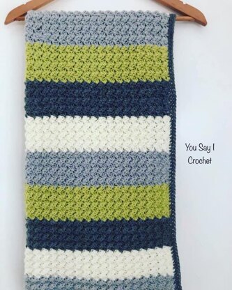 Winter Bobble Crochet Blanket