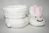 Bunny Slipper Baby Booties