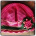 Fan Edge Hat for Big Girls