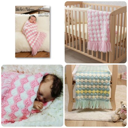 Shelly Blanket Crochet Pattern #37