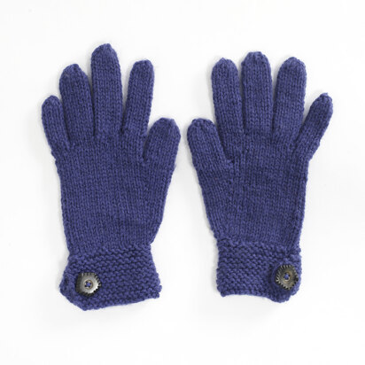 Fledgling Gloves in Lion Brand Wool-Ease - 90370AD