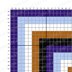 Bed Pillow C2C Seville Tiles 3D effect CROCHET PATTERN Mosaic Cushion