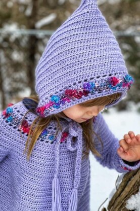 Crochet Bonnet -Lark Bonnet