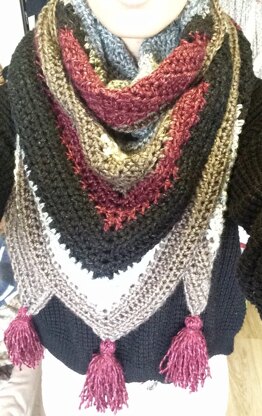 Chunky scarf/wrap