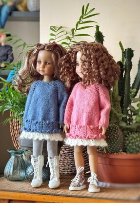 Dress Woodland Bells for Ruby Red Doll