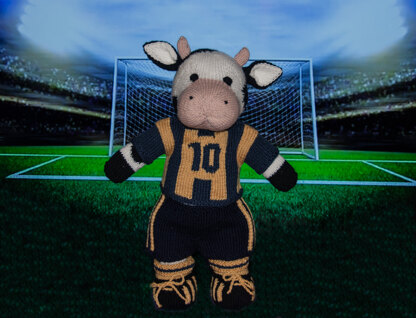 Footballer Cow