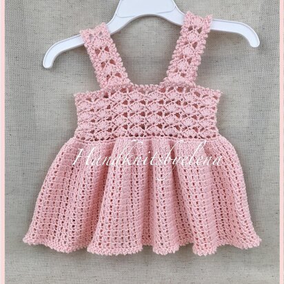 Crochet Sundress with Shoulder Straps