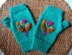 Wildflowers Mittens Gloves