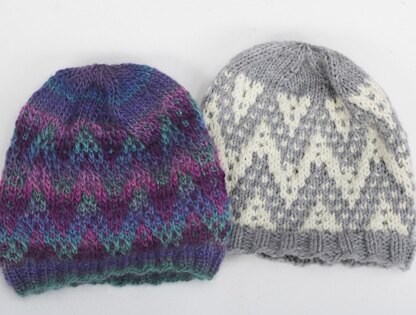 Mosaic Knit Hat