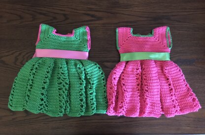 Ribbon & Lace Toddler Dress