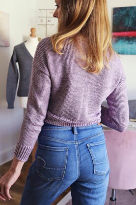 "Girlfriend Cardigan" Sweater and Dress