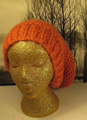 Superfast Garter Stitch Super Slouch Hat