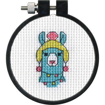 Dimensions Learn-A-Craft Llama Counted Cross Stitch Kit
