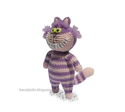 Cheshire Cat - Amigurumi crochet pattern