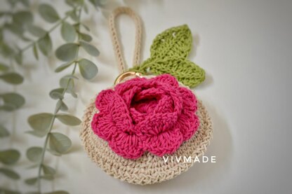 Rose Key Pouch