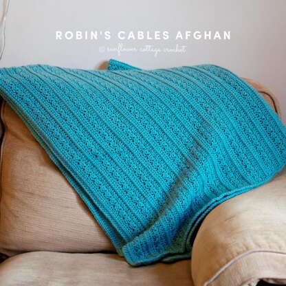 Robin's Cables Afghan