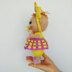 Amigurumi crochet doll pattern, Baby doll crochet pattern, 25 cm (9,84″) Amelie doll pattern, Puppe häkeln (English, Deutsch, Français)
