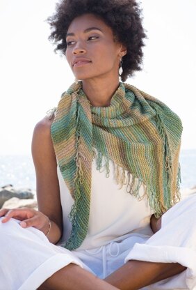 Vacanza Shawl in Berroco Medina - 394-2 - Downloadable PDF