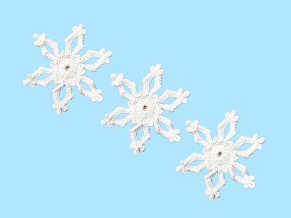 Crochet banner. Merry Christmas. Crochet letters and snowflakes. Festive wall decoration. Xmas garland