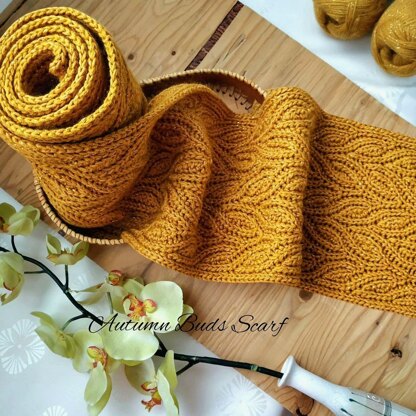 Autumn Buds Scarf