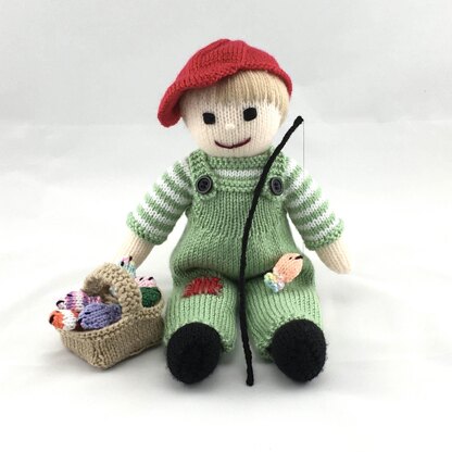 Peter boy doll knitting pattern 19054