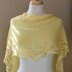 Dazzling Daffodils Shawl