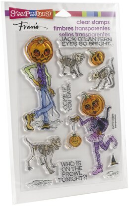 Stampendous Perfectly Clear Stamps - Pumpkin People