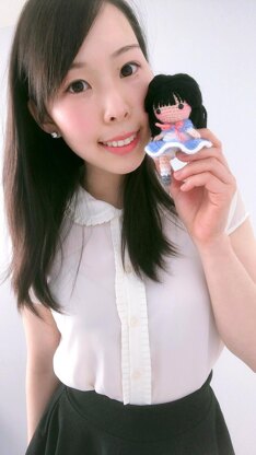 Suki the School Girl Amigurumi Doll