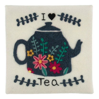 Trimits Tea Needle Felting Kit - 8 x 8in